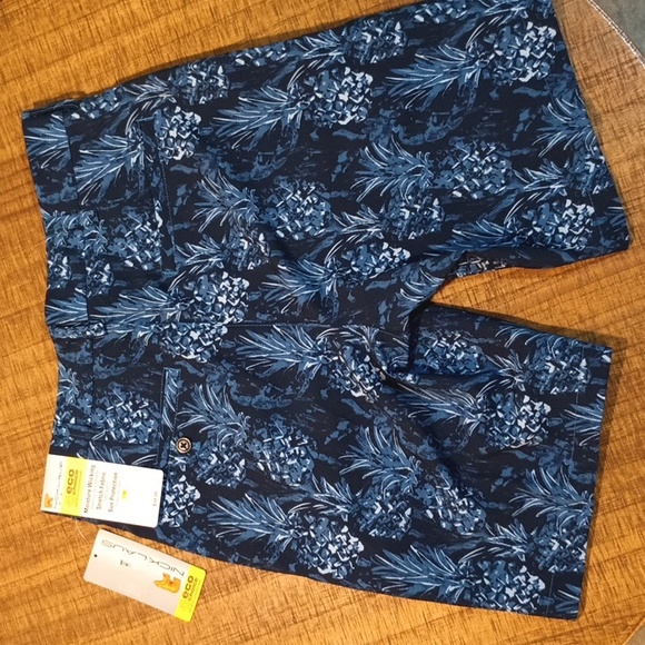 Nicklaus Pineapple Flat Front Golf Performance Shorts ECO Choice Size 30 NWT - Picture 7 of 11